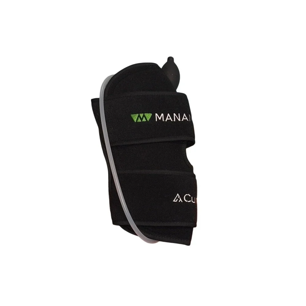 MANAMED Cure Tech 2 in 1 TENS Therapy Arm Sling Knee Brace Black‎ Adjustable